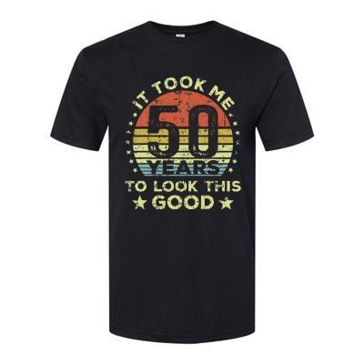 It Took Me 50 Years To Look This Good 50th Birthday Softstyle CVC T-Shirt