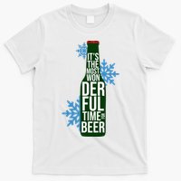 It's The Most Wonderful Time For Beer Funny Christmas T-Shirt