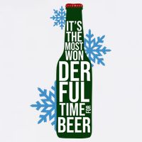 It's The Most Wonderful Time For Beer Funny Christmas T-Shirt