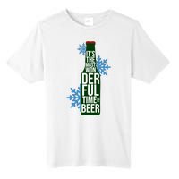 It's The Most Wonderful Time For Beer Funny Christmas Tall Fusion ChromaSoft Performance T-Shirt