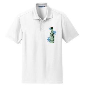 It's The Most Wonderful Time For Beer Funny Christmas Dry Zone Grid Polo