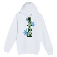 It's The Most Wonderful Time For Beer Funny Christmas Premium Pullover Hoodie