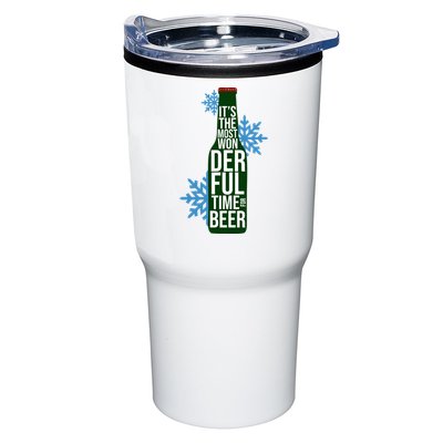It's The Most Wonderful Time For Beer Funny Christmas Tumbler