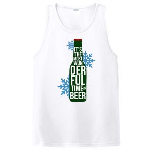 It's The Most Wonderful Time For Beer Funny Christmas PosiCharge Competitor Tank