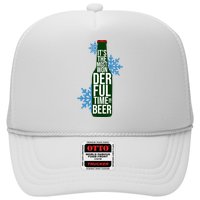 It's The Most Wonderful Time For Beer Funny Christmas Trucker Hat