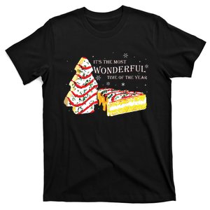 Its The Most Wonderful Time Of The Year Snack Cake Christmas T-Shirt