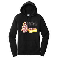 Its The Most Wonderful Time Of The Year Snack Cake Christmas Women's Pullover Hoodie