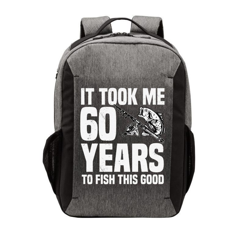 It Took Me 60 Years To Fish This Good 60th Birthday Party Vector Backpack