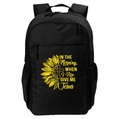 In The Morning When I Rise Give Me Jesus Backpack