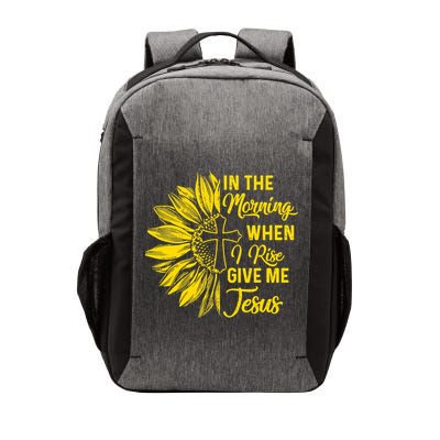 In The Morning When I Rise Give Me Jesus Vector Backpack