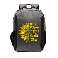 In The Morning When I Rise Give Me Jesus Vector Backpack