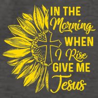 In The Morning When I Rise Give Me Jesus Vector Backpack
