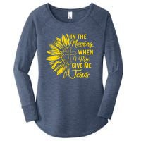 In The Morning When I Rise Give Me Jesus Women's Perfect Tri Tunic Long Sleeve Shirt