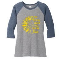 In The Morning When I Rise Give Me Jesus Women's Tri-Blend 3/4-Sleeve Raglan Shirt