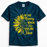 In The Morning When I Rise Give Me Jesus Kids Tie-Dye T-Shirt