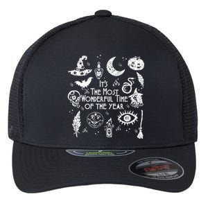 ItS The Most Wonderful Time Of The Year Halloween Trendy Gift Flexfit Unipanel Trucker Cap