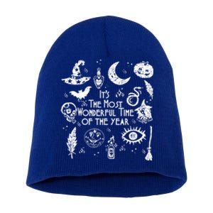 ItS The Most Wonderful Time Of The Year Halloween Trendy Gift Short Acrylic Beanie