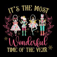 ItS The Most Wonderful Time Of Year Nutcracker Ballet Xmas Drawstring Bag
