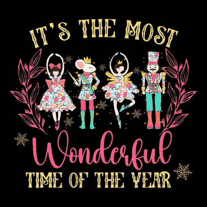 ItS The Most Wonderful Time Of Year Nutcracker Ballet Xmas Baby Bodysuit
