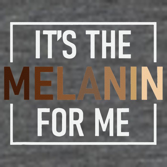 Its The Melanin For Me Melanated Black History Month Zip Tote Bag
