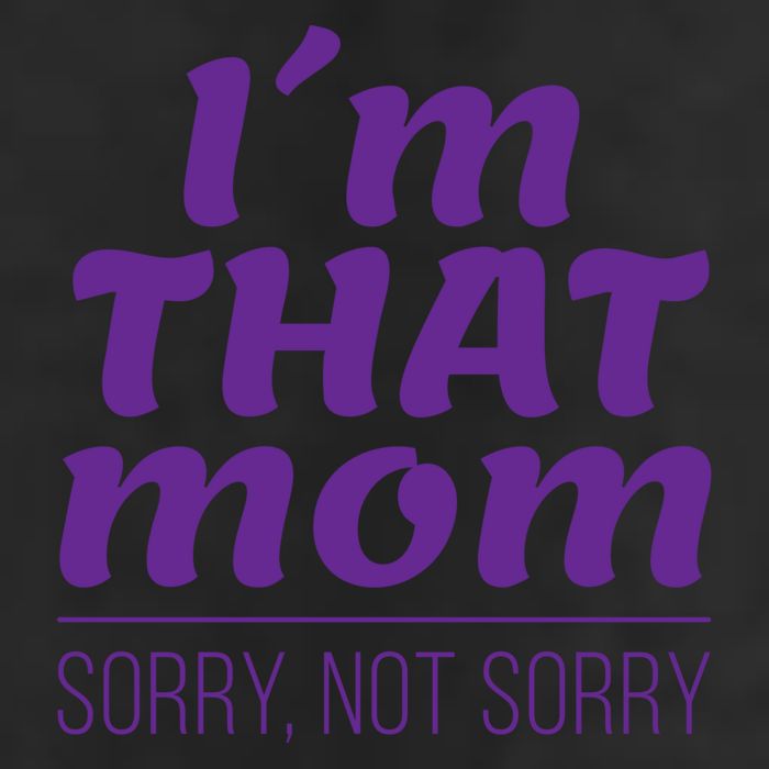 I'm That Mom Sorry Not Sorry Golf Towel