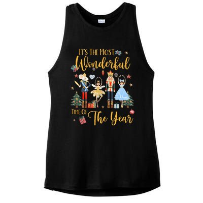 ItS The Most Wonderful Time Of The Year Nutcracker Ballet Ladies PosiCharge Tri-Blend Wicking Tank