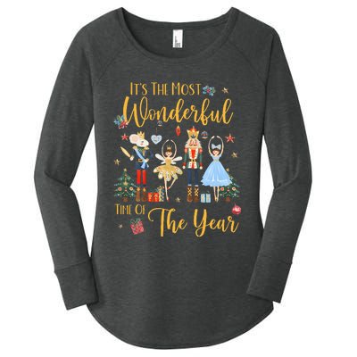 ItS The Most Wonderful Time Of The Year Nutcracker Ballet Women's Perfect Tri Tunic Long Sleeve Shirt