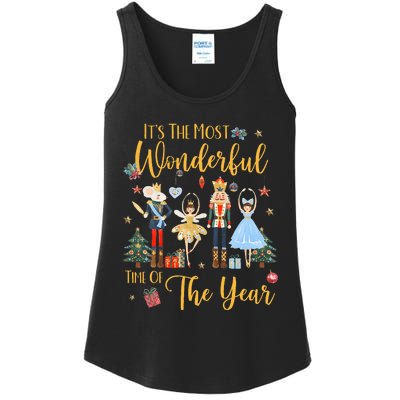 ItS The Most Wonderful Time Of The Year Nutcracker Ballet Ladies Essential Tank