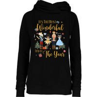 ItS The Most Wonderful Time Of The Year Nutcracker Ballet Womens Funnel Neck Pullover Hood