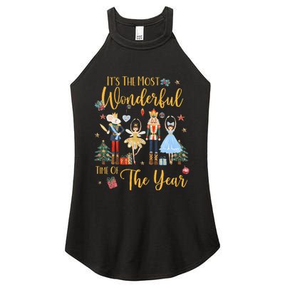 ItS The Most Wonderful Time Of The Year Nutcracker Ballet Women's Perfect Tri Rocker Tank