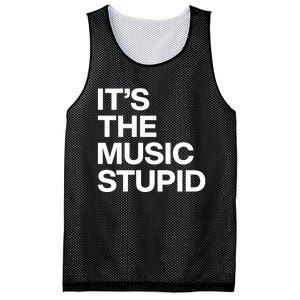 ItS The Music Stupid Mesh Reversible Basketball Jersey Tank