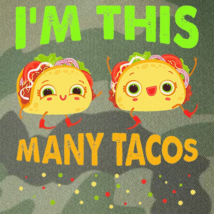 I'm This Many Tacos Second Birthday Twosday Cinco De Mayo Legacy Tie Dye Trucker Hat