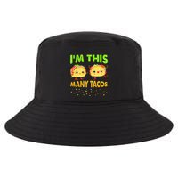 I'm This Many Tacos Second Birthday Twosday Cinco De Mayo Cool Comfort Performance Bucket Hat