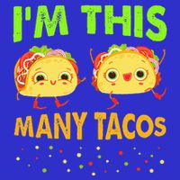 I'm This Many Tacos Second Birthday Twosday Cinco De Mayo Sustainable Beanie