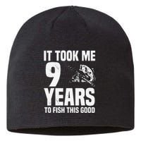 It Took Me 9 Years To Fish This Good 9th Birthday Party Sustainable Beanie