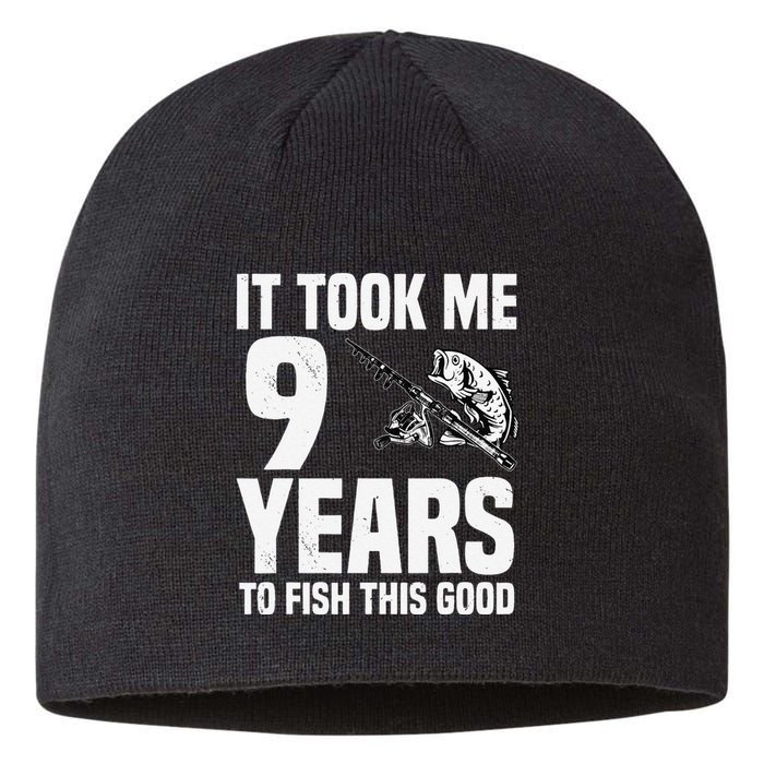 It Took Me 9 Years To Fish This Good 9th Birthday Party Sustainable Beanie