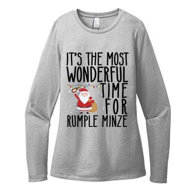 It's The Most Wonderful Time For Rumple Minze Christmas Womens CVC Long Sleeve Shirt