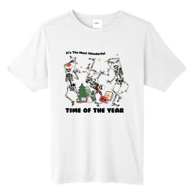 Its The Most Wonderful Time Of The Year Skeleton Christmas Tall Fusion ChromaSoft Performance T-Shirt