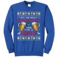 ItS The Most Wonderful Time Beer Christmas Gift Sweatshirt