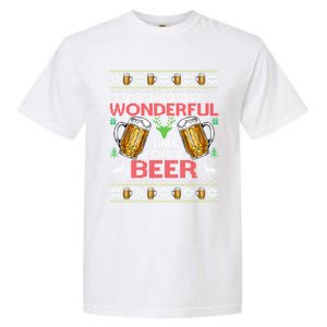 ItS The Most Wonderful Time Beer Christmas Gift Garment-Dyed Heavyweight T-Shirt