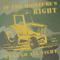 If The Moisture's Right Funny Farmer Tractor Legacy Tie Dye Trucker Hat