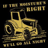 If The Moisture's Right Funny Farmer Tractor Impact Tech Backpack