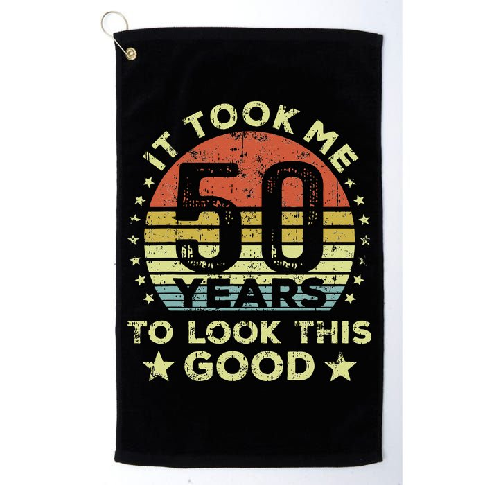 It took me 50 years to look this good 50th Birthday Golf Towel