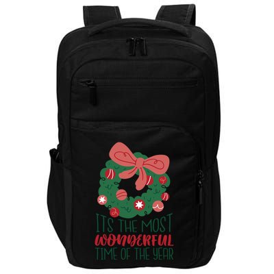 It's The Most Wonderful Time Of The Year Christmas Holiday Impact Tech Backpack