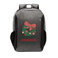 It's The Most Wonderful Time Of The Year Christmas Holiday Vector Backpack
