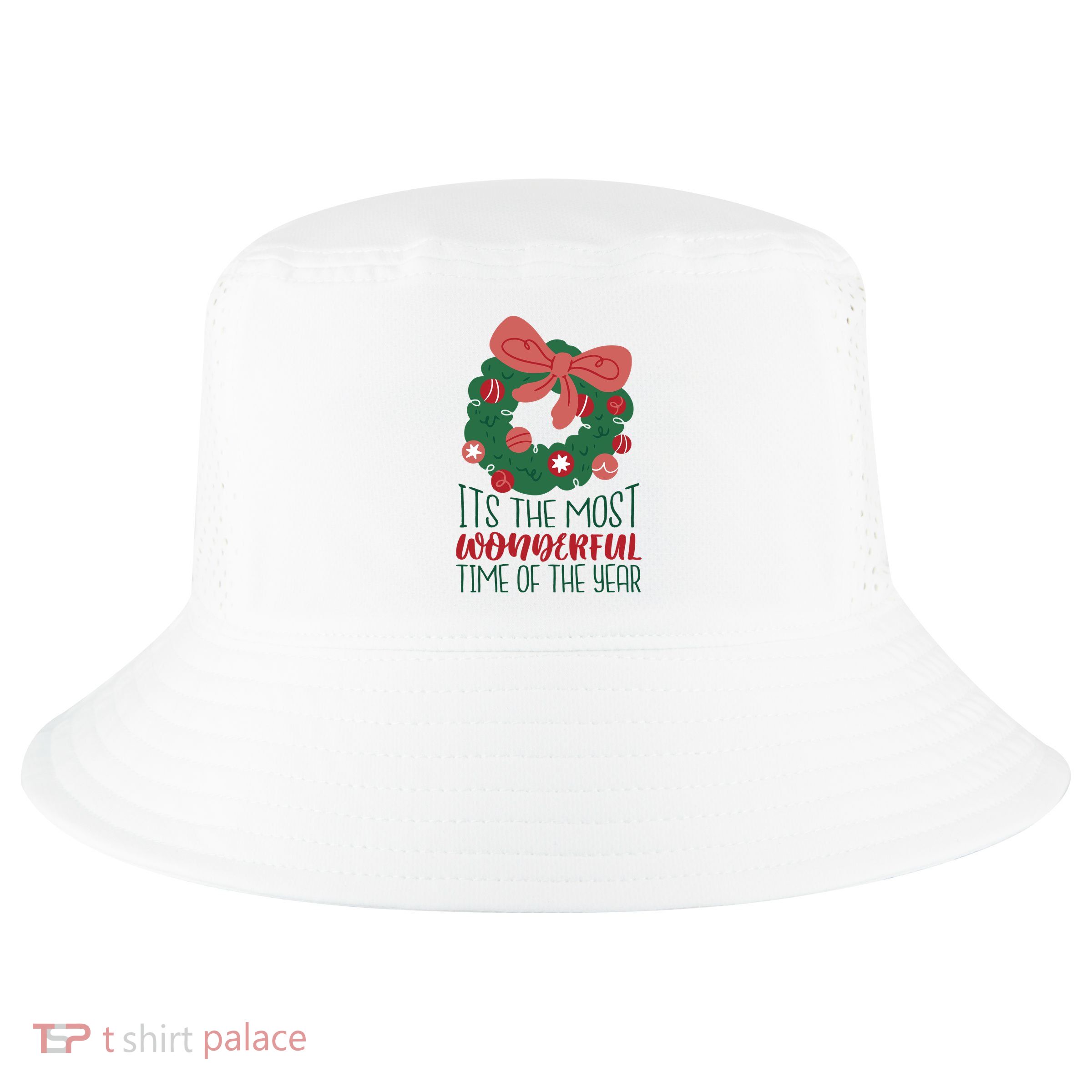 It's The Most Wonderful Time Of The Year Christmas Holiday Cool Comfort Performance Bucket Hat