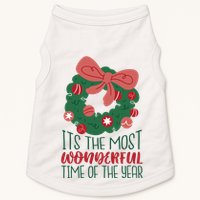It's The Most Wonderful Time Of The Year Christmas Holiday Doggie Tank