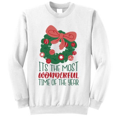 It's The Most Wonderful Time Of The Year Christmas Holiday Sweatshirt