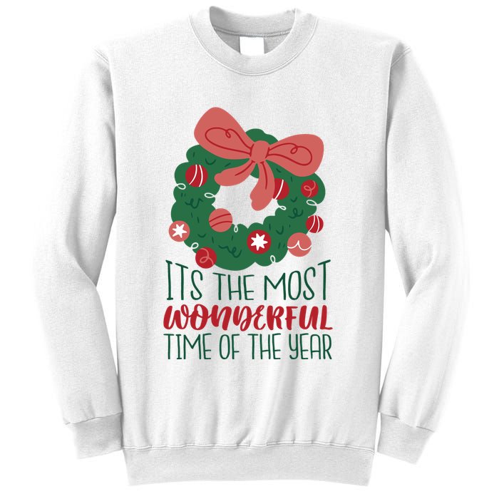 It's The Most Wonderful Time Of The Year Christmas Holiday Sweatshirt