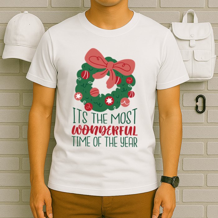 It's The Most Wonderful Time Of The Year Christmas Holiday T-Shirt